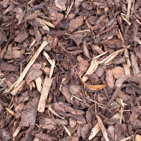 Leftover bark and sticks for biomass energy